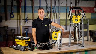 WAGNER Airless Paint Sprayers Comparison with Craig Phillips [upl. by Aihsinyt196]