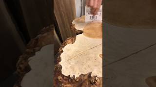 Epoxy segment 🔥 craft woodepoxy carpentry woodprojects liveedge short [upl. by Naujat949]