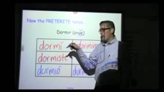 Preterite StemChanging Verbs in Spanish IR [upl. by Unni512]