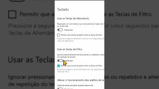 TECLADO DO PC NÃO FUNCIONA ALGUMAS TECLAS RESOLVIDO [upl. by Rehteh429]