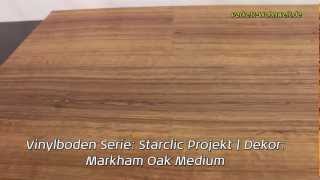 planeo KlickVinylboden  Starclic Markham Oak Medium [upl. by Aerua]