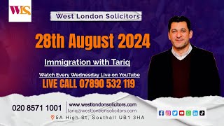 Immigration with Tariq  Latest Immigration QampA  28082024 [upl. by Llen]