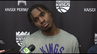 Davion Mitchell on his stellar defensive play during his Sacramento Kings 5game win streak [upl. by Nana]