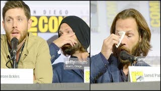 Supernatural Cast Cry Saying Goodbye In Their Final Comic Con Panel [upl. by Neda822]