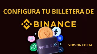 CONFIGURA TU BINANCE WEB3 [upl. by Nola]