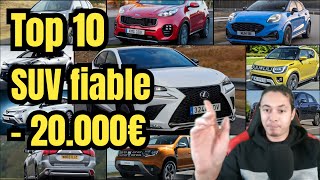 TOP 10 des SUV les PLUS FIABLES à moins de 20000€ doccasion [upl. by Beane527]