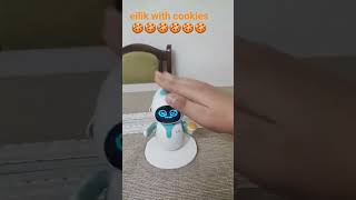 satisfying funny smartphone toys unboxing robot eilik energizelab подпишись genshinimpact [upl. by Nahamas589]