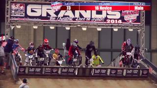 2014 USA BMX Grands  16 Novice [upl. by Kcirded833]