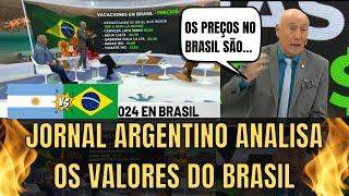 Jornal Argentino Impressionado Com O Brasil [upl. by Aihsyla679]