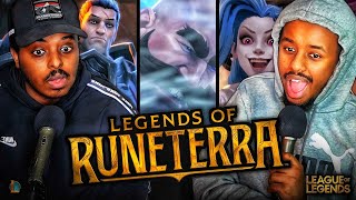 REACTING TO Tales of Runeterra Cinematics AFTER WATCHING ARCANE  Part 1 [upl. by Eycal]