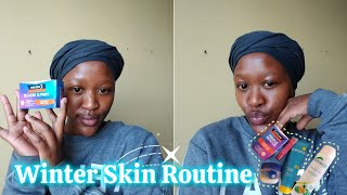 Daily Winter Skin RoutineTrying out a new soapCuticura Pimple RescueCoco Mtyeku skincareroutine [upl. by Ennayar]