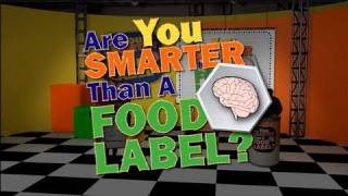 The Food Label and You Game Show Review Are You Smarter Than A Food Label Historical PSA [upl. by Meuse]