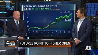 Cramer’s Mad Dash Vertiv Holdings Co [upl. by Erehc175]