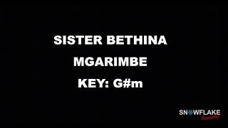 Mgarimbe  Sister Bethina KARAOKE [upl. by Anerys]