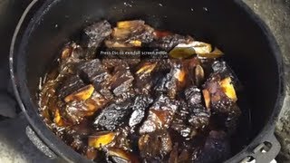 Dutch Oven Braised Short Ribs Recipe [upl. by Ninos]