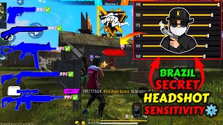 Free Fire Headshot setting 2024 ⚡ Best Sensitivity Settings ⚙️ Sensitivity  Hud Settings Free Fire [upl. by Llehsar998]