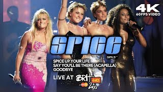 4K60FPS Spice Girls  Spice Up Your Life amp Goodbye  Speech Live at Brit Awards 2000 [upl. by Richer723]