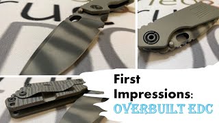 Strider SNG Fatty  AluminumTi  CPM20CV [upl. by Otit]