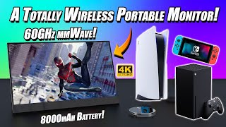 This AllNew Wireless Portable Monitor Is The Coolest AVA 4K WirelessHD HandsOn [upl. by Keenan]