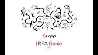 ClaySys RPA Genie quotRPA Challenge demoquot [upl. by Cuttie]