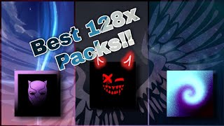 Top 3 Best 128x Texture Packs for Hypixel Bedwars 189 FPS BOOST [upl. by Xuagram]