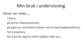 Erfaringer med Omvendt Undervisning [upl. by Ribal984]