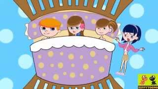 Nursery Rhyme  Roll Over  Kids Songs With Lyrics By ZippyToons TV [upl. by Magna]