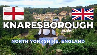 Knaresborough North Yorkshire Knaresborough Viaduct Market town visit England [upl. by Alys]