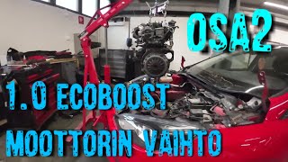 Ford 1L ecoboost moottorin vaihto Osa2 [upl. by Pacien]