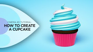 Cinema 4D Tutorial  How to Create a Cupcake Using the Mograph Module [upl. by Finzer]