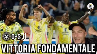 💦GODURIA TOTALE LA JUVENTUS ESPUGNA UDINE CON UNO 02 FIRMATO THURAM E SAVONA💦 [upl. by Dodd665]