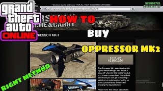 How to buy oppressor Mk2 In Gta Online In Hindi Gta Rage  Sahi Tarika Oppressor buy karne ka [upl. by Noivaz963]