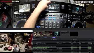 Tutorial Pioneer DJ DDJRZX y Rekordbox Video para VJ  VDJ [upl. by Ahselyt106]