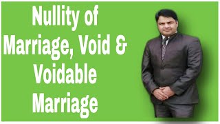 Nullity of marriage under the Hindu Marriage Act 1955 [upl. by Melisande]