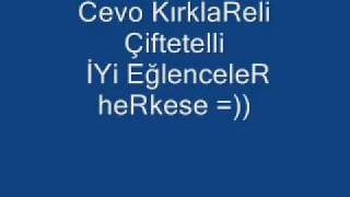 Kırklareli Çiftetelli Cevo [upl. by Durand359]