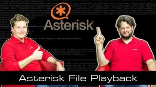 Asterisk Tutorial 09  File Playback english [upl. by Atelahs]