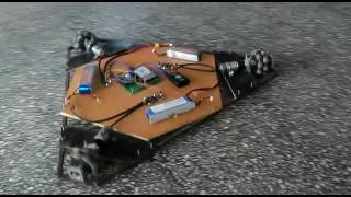 Three Wheel Holonomic Robot [upl. by Yanad]