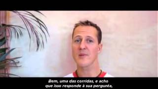 Schumacher Fala de Senna [upl. by Nomled]