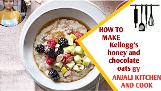 how to make Kelloggs oats  Kelloggs oats recipe in hindi kelloggs oats recipeeasy oats recipe [upl. by Blood206]