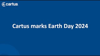 Cartus celebrates Earth Day 2024 [upl. by Enid]