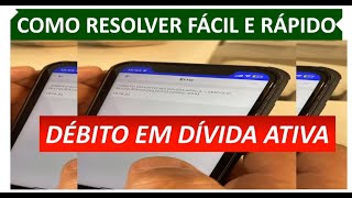 DÃ‰BITO EM DÃVIDA ATIVASERVIÃ‡O BLOQUEADO  IPVA COMO RESOLVER [upl. by Everard133]