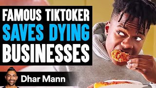 FAMOUS TIKTOKER Saves DYING BUSINESSES What Happens Is Shocking  Dhar Mann [upl. by Atteynod22]