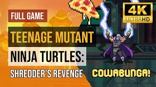 TMNT Shredders Revenge  Full Gameplay Walkthrough PC 4K 60FPS [upl. by Chelsea959]