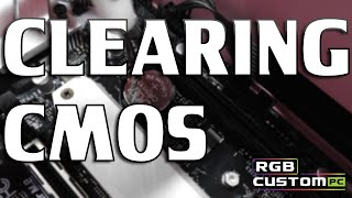 Clearing CMOS [upl. by Dimitry]