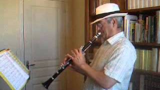 Melancholy Blues  Traditional Jazz Clarinet [upl. by Lak]