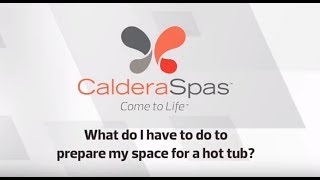 How do I prepare my space for a hot tub [upl. by Hsreh]