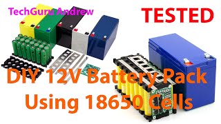 How to Make a 12V Battery Pack Using 18650 Cells [upl. by Crissie189]