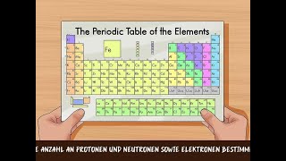 Die Anzahl an Protonen und Neutronen sowie Elektronen bestimmen [upl. by Alrad]