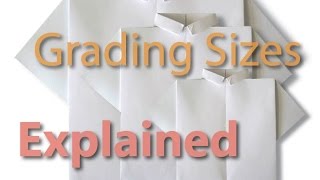 Clothing Grading amp Sizing Process Explained [upl. by Chansoo]