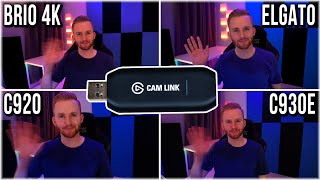 Elgato Cam Link 4K Review amp Comparison to Logitech Brio 4K C920 and C930e  Two Minute Tech Review [upl. by Janifer]